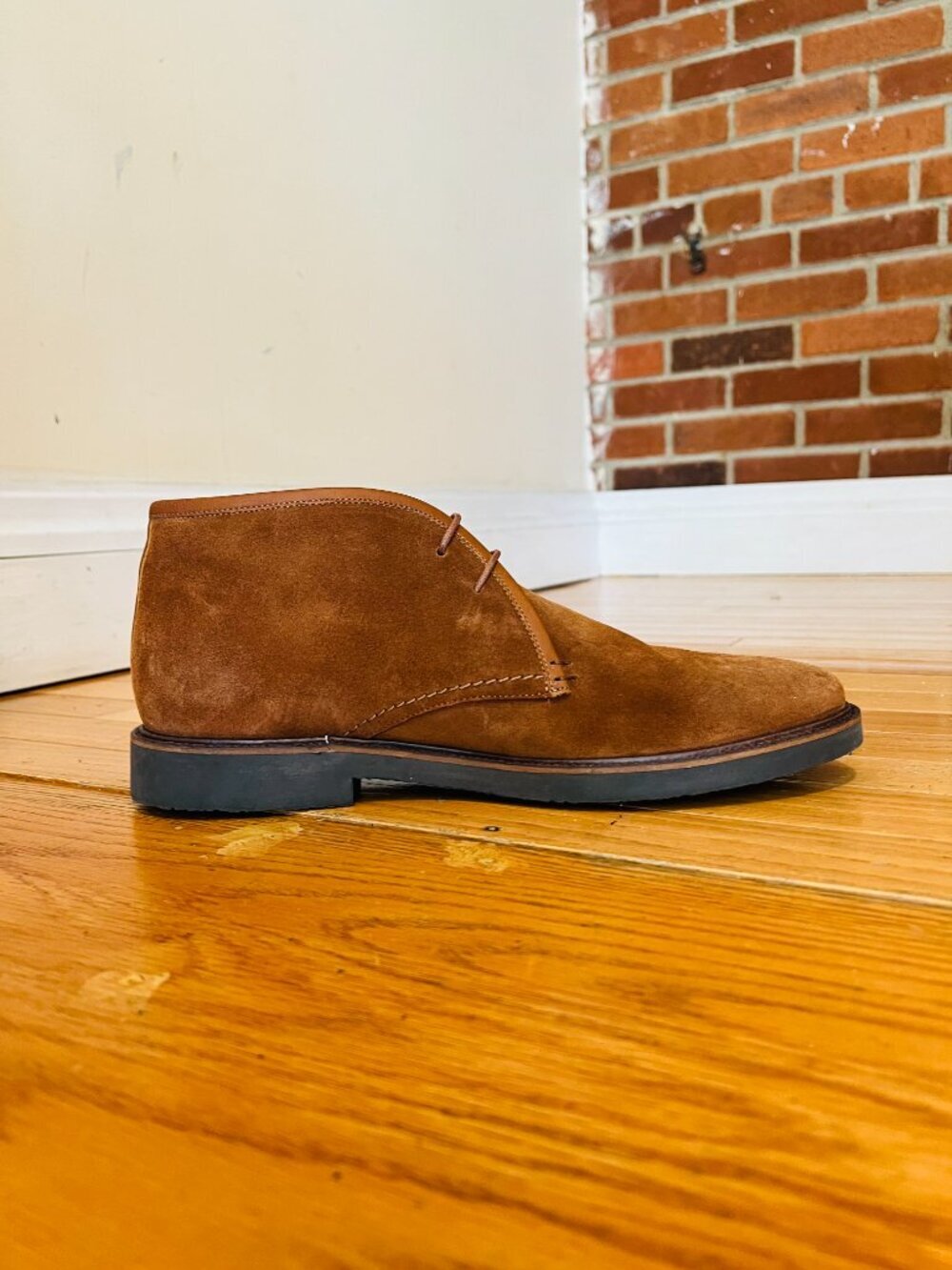 Peter Millar Brown Suede Chukka Boots Shoe - Men’s Size 10.5 US - Picture 7 of 15